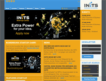 Tablet Screenshot of inits.at